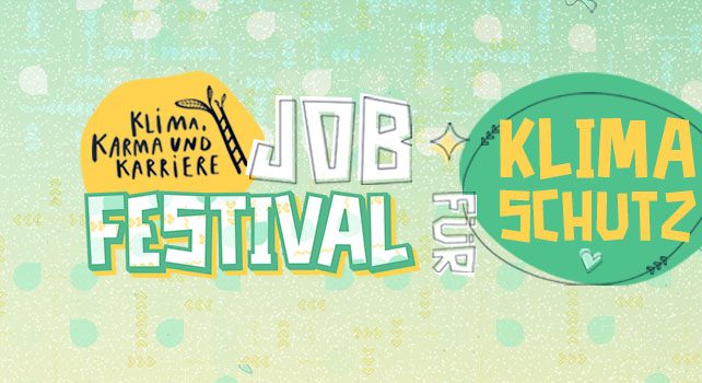 Jobfestival für Klimaschutz am 04. Juli in Stuttgart